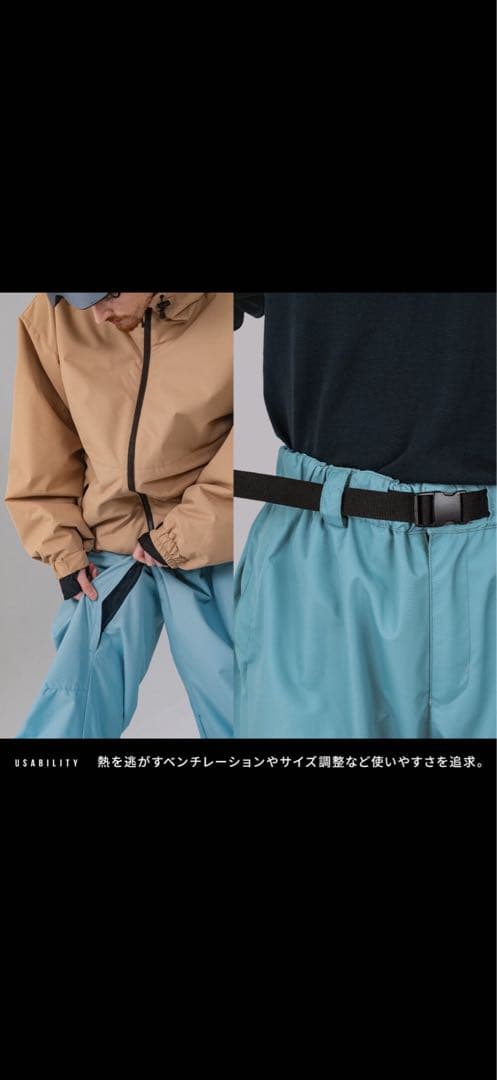 BLACK ブラックスノー　スノーボードウェア パンツサイズS ブラック