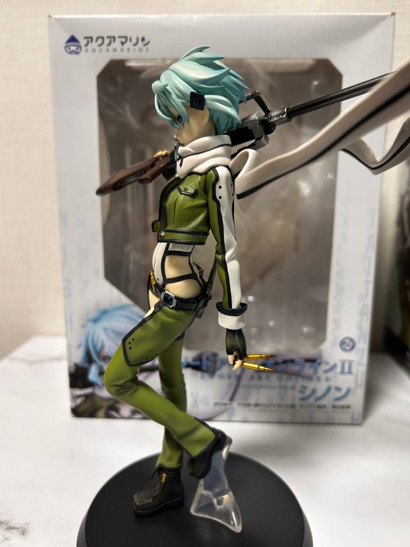 アクアマリン ソードアート・オンラインII シノン 1/7 完成品 フィギュア