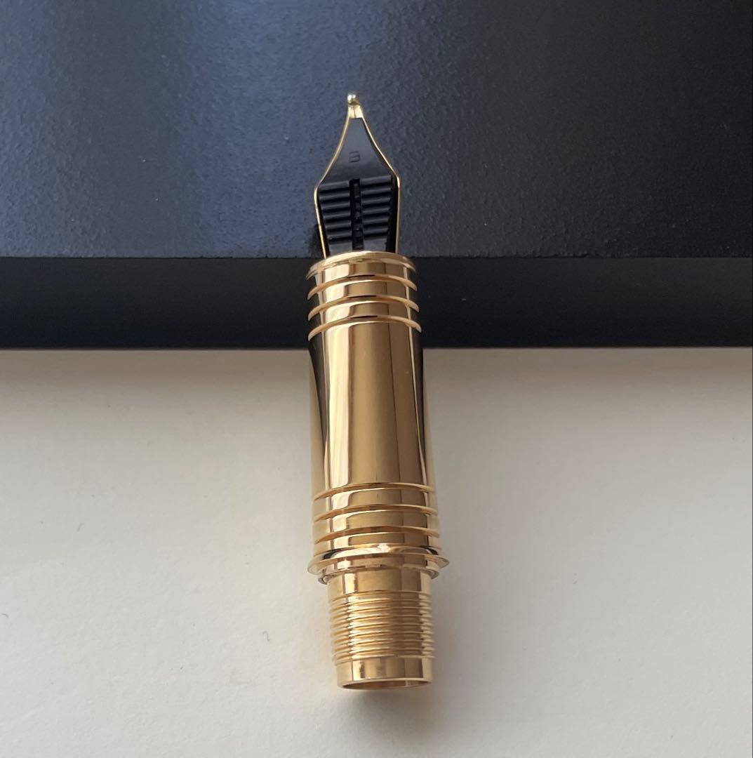 PARKER 万年筆　B 太字　インクカートリッジ(5本)付き