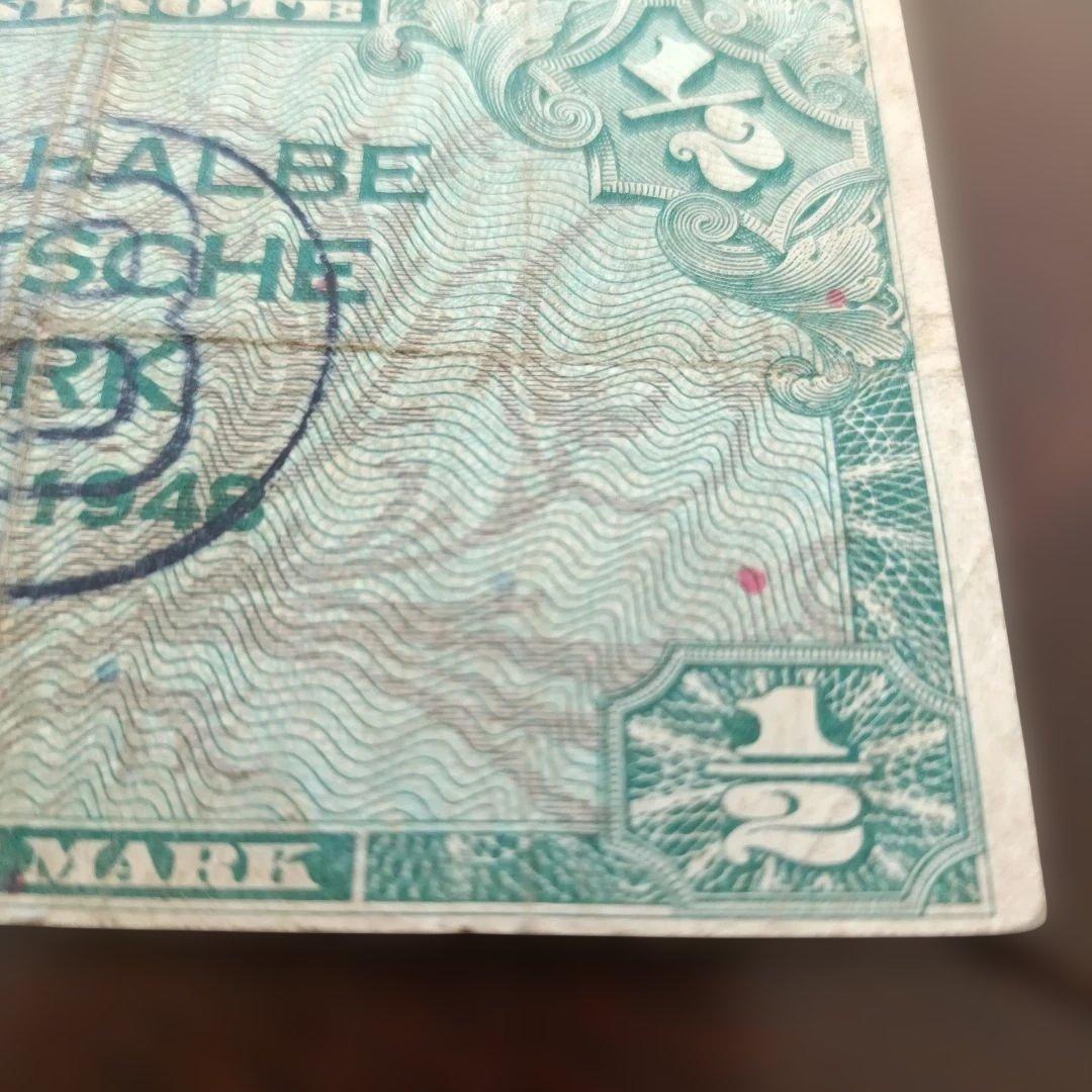1/2 Deutsche Mark 旧貨幣