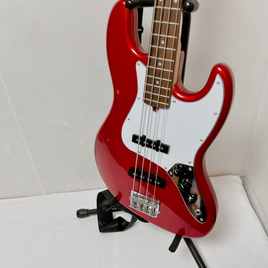 美品 Bacchus バッカス JAZZ BASS ジャズベース 赤 レッド