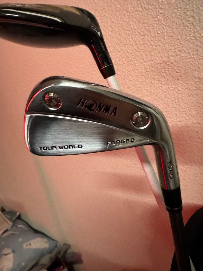 ゴルフクラブ5本＋SRIXONキャディバッグ｜PING,cobra,HONMA