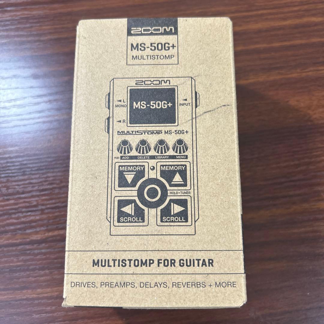 ギター ZOOM MULTI STOMP MS-50G+