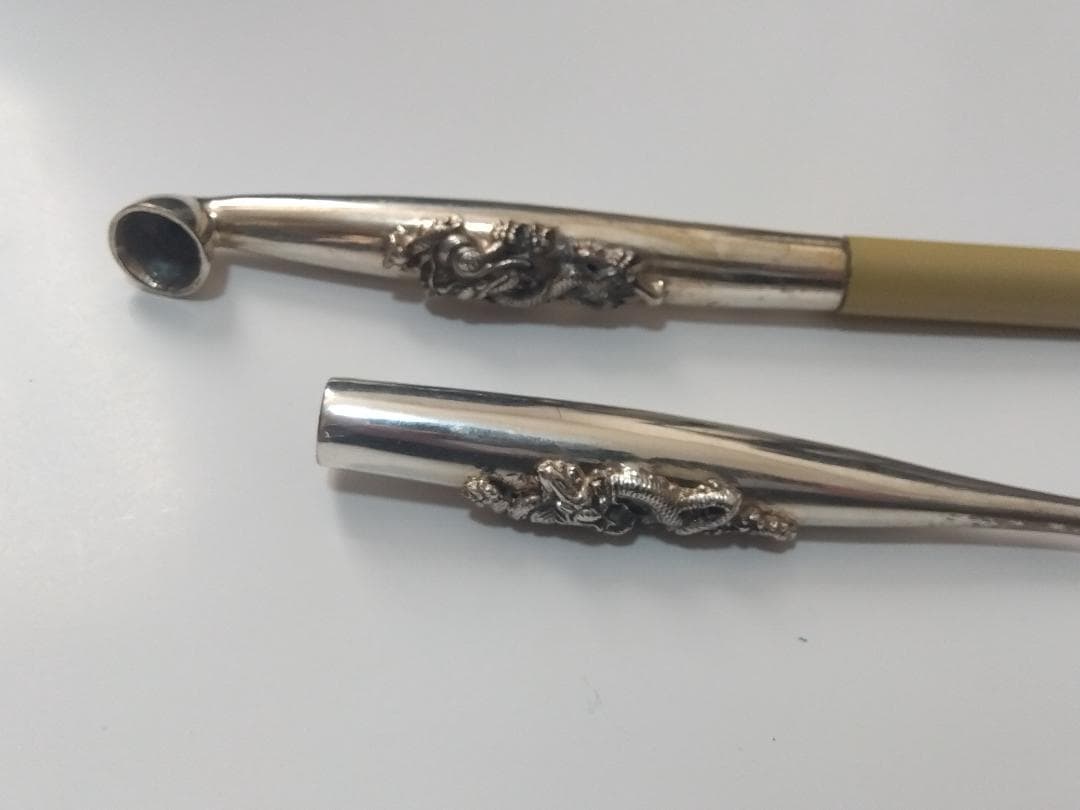 仕込み煙管 キセル 金属製 小道具 レプリカ 武器 助け人走る 必殺仕事人