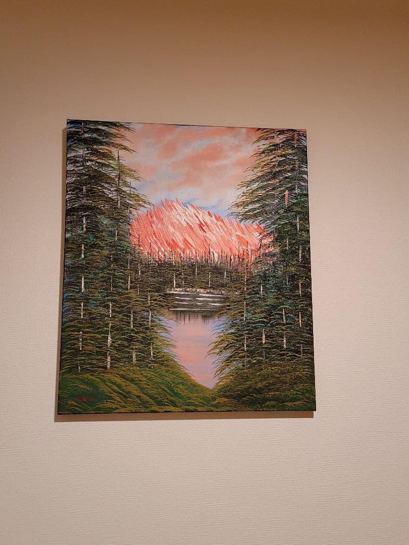 絵画 Red Mountain
