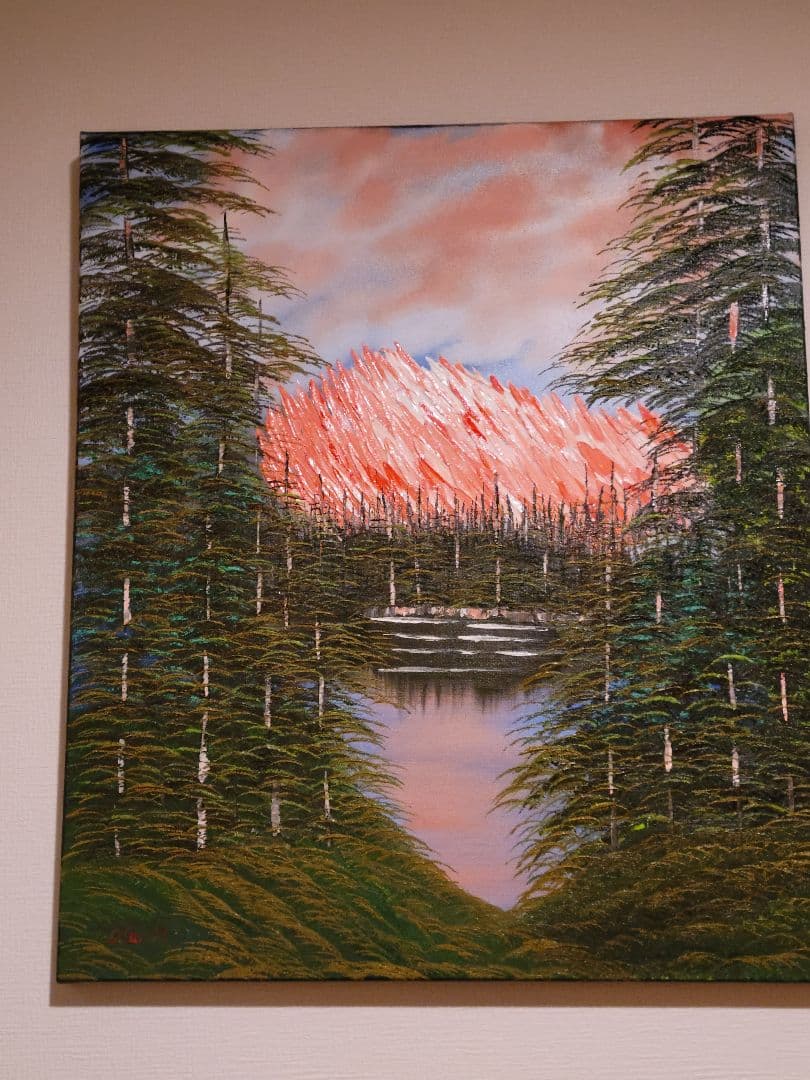 絵画 Red Mountain