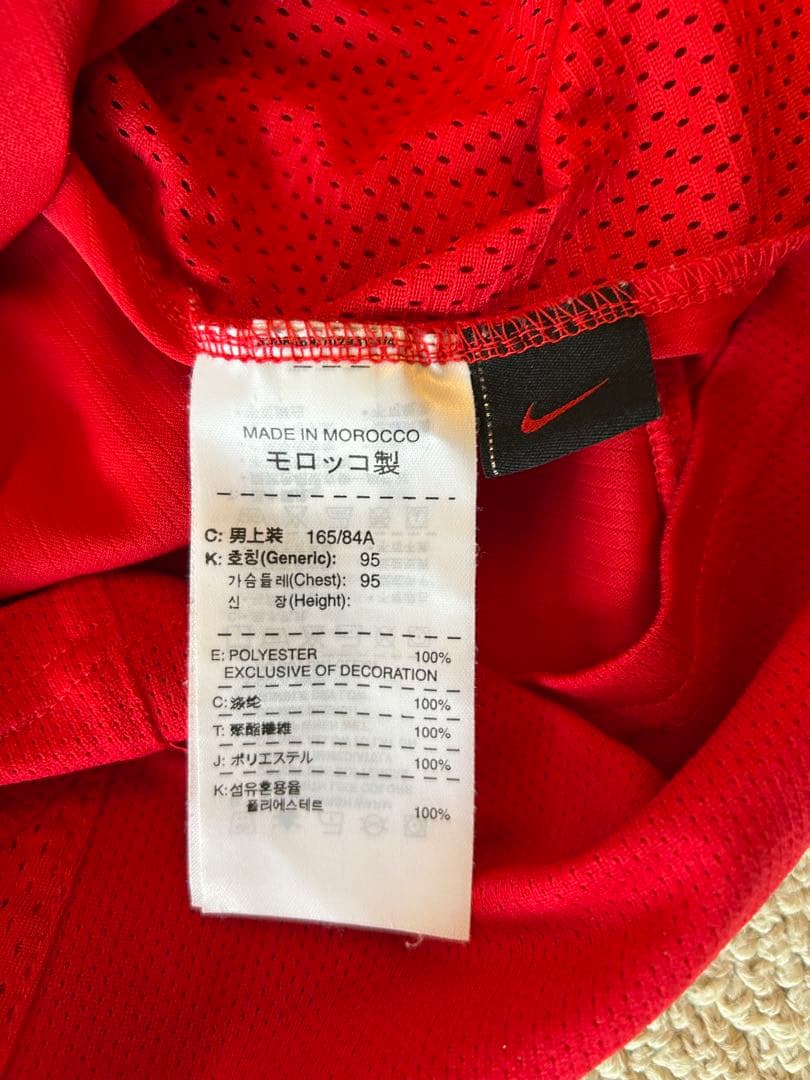 ド*ん様 マンチェスター・ユナイテッド 赤 半袖シャツ Nike