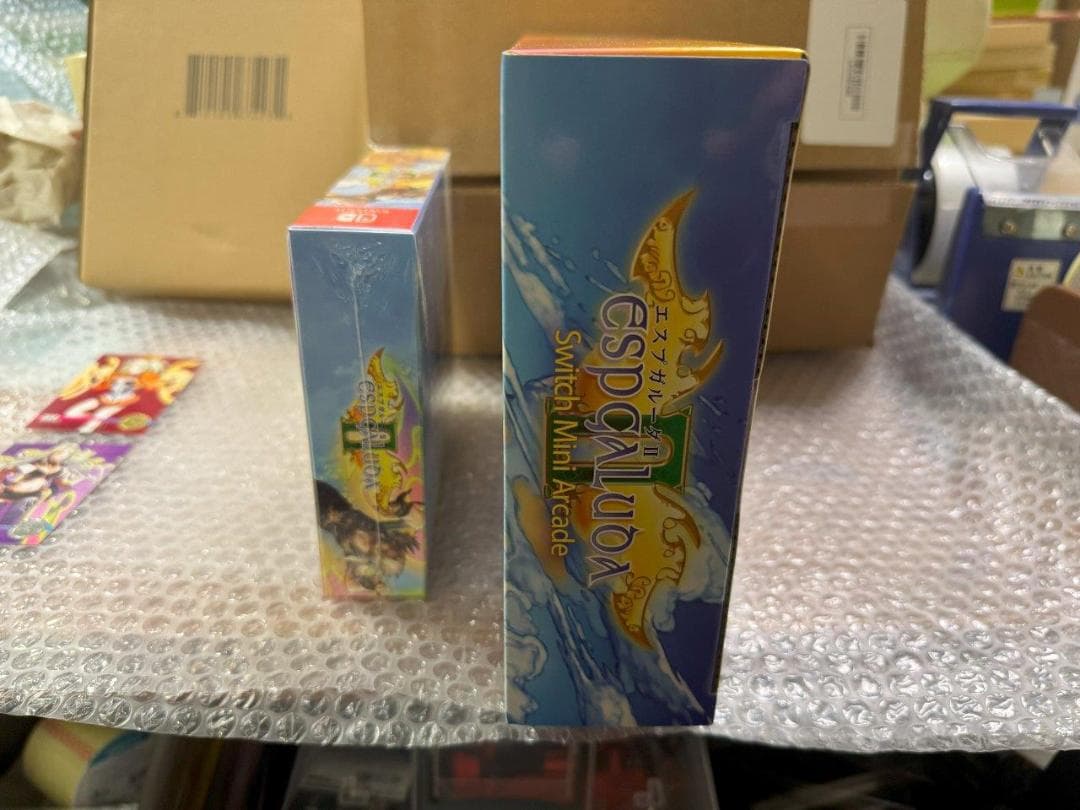 SW エスプガルーダ II 北米限定版+アーケードレプリカ+カード2枚 未開封