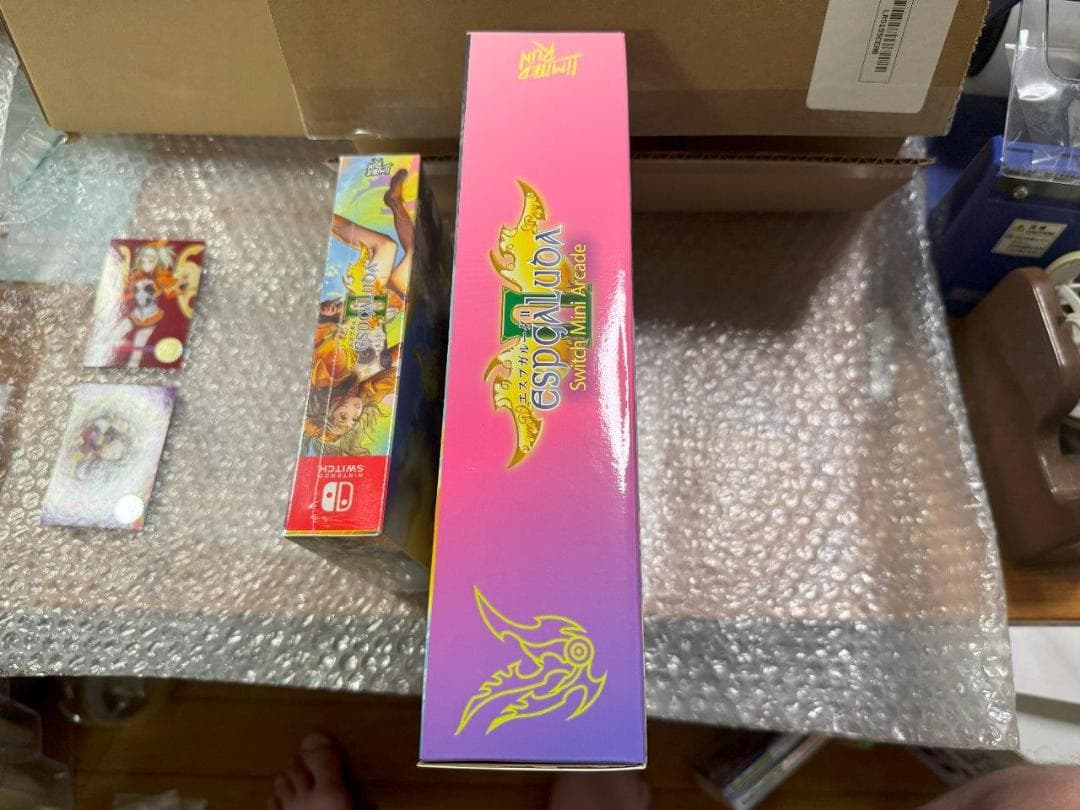 SW エスプガルーダ II 北米限定版+アーケードレプリカ+カード2枚 未開封