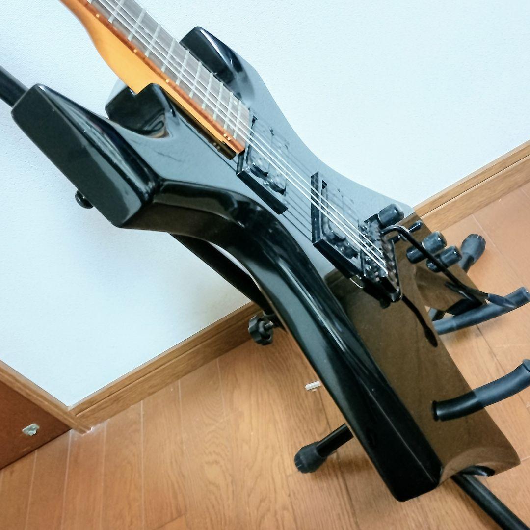 WARLOCKタイプ　エレキギター　ブラック