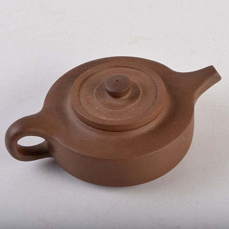 中国　紫砂　朱泥　急須　茶壷　在銘　C　9270