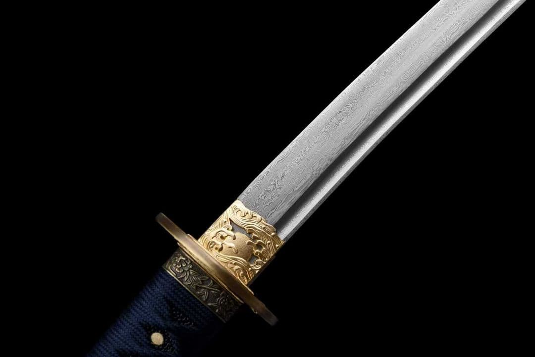 【青龍】古兵器 武具 刀装具 日本刀　模造刀 居合刀 武士道 鑑賞用 肋差 短刀