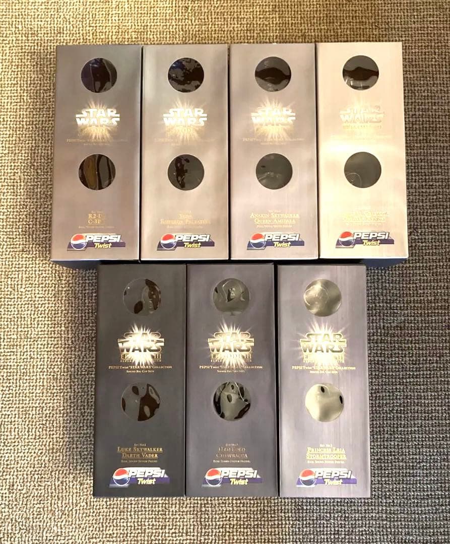 ペプシツイスト　スターウォーズ　コレクション　サウンドビッグキャップセット