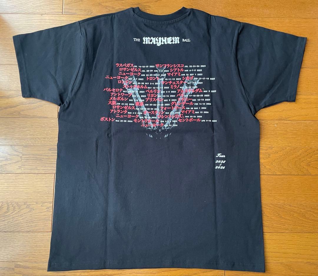 ★新品・未使用★レディーガガ　踊るか　死ぬか　ツアーTシャツ　XL