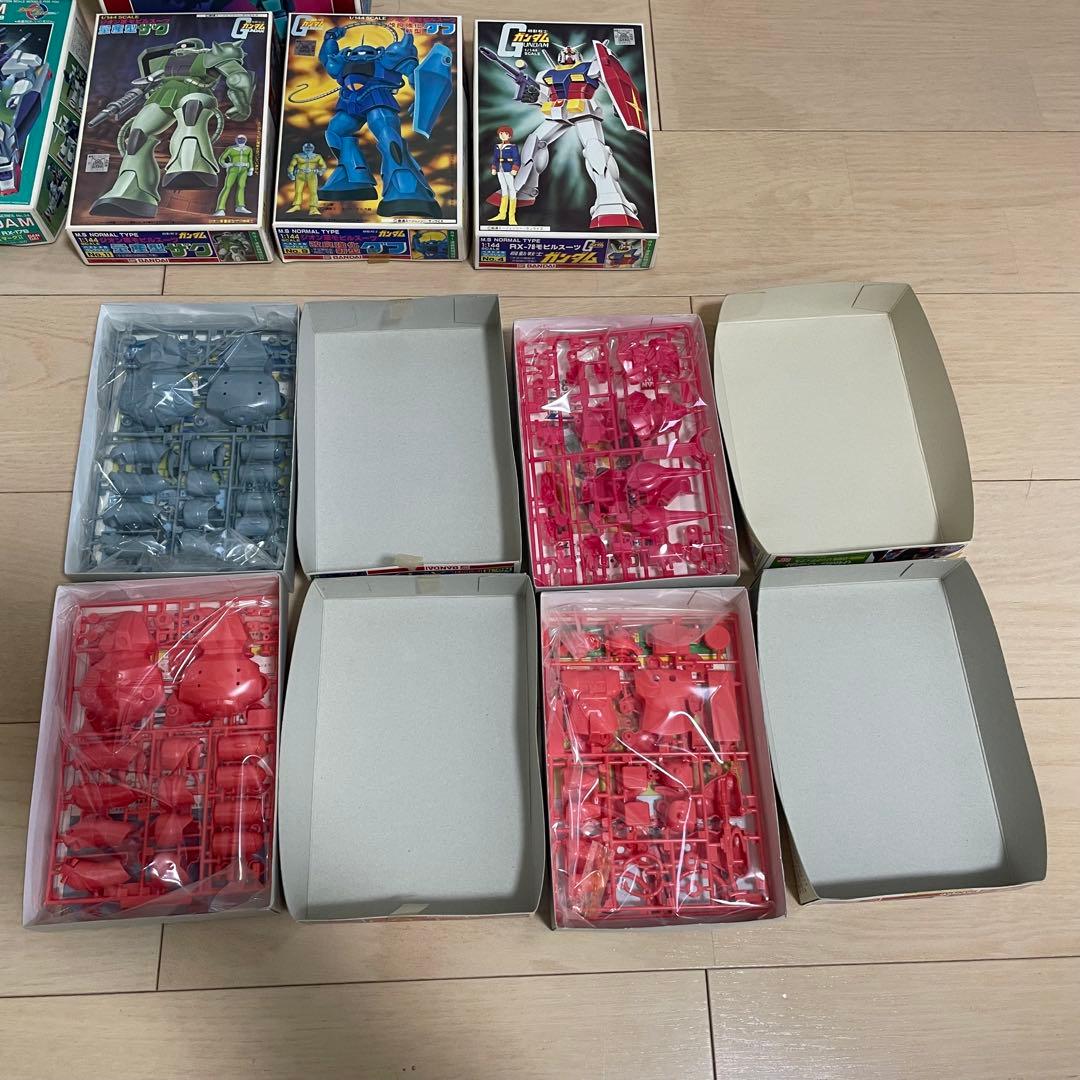 ガンダム ガンプラセット 10個 開封　未組立
