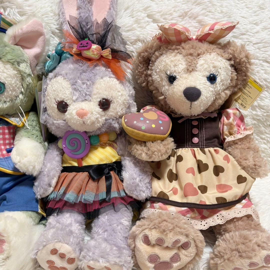 ディズニー　ダッフィー&フレンズ　ステラルー　コスチューム　ぬいぐるみ　まとめ売