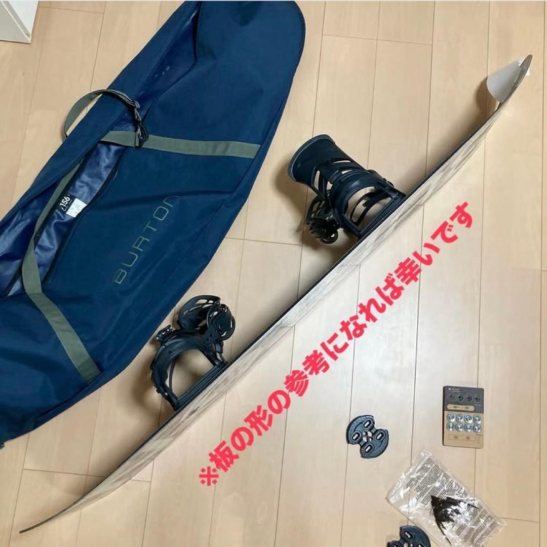 本日限定値下！BURTON スノーボードセット 板　155cm ブーツ　27cm