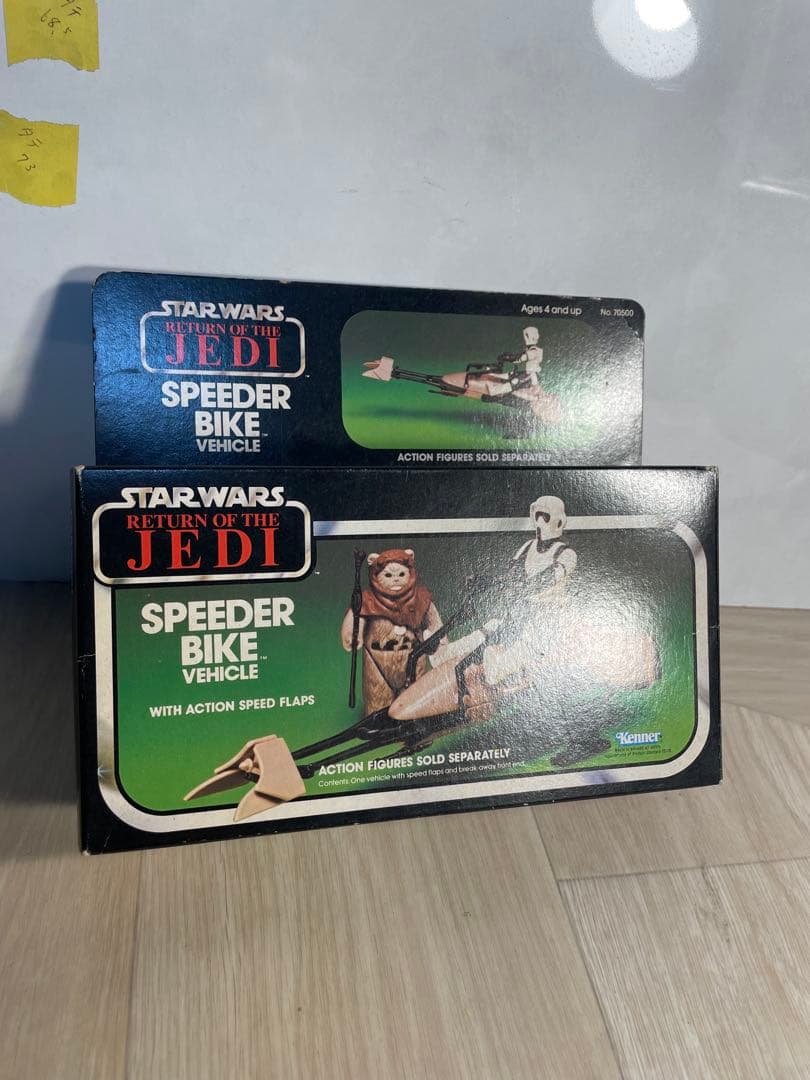 1983 Kenner スターウォーズ ROTJ スピーダーバイク 空箱 説明書