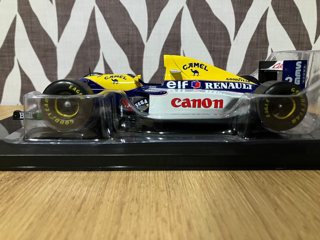 日本未発売　camel仕様 ビッグスケールF1コレクション　FW15C プロスト