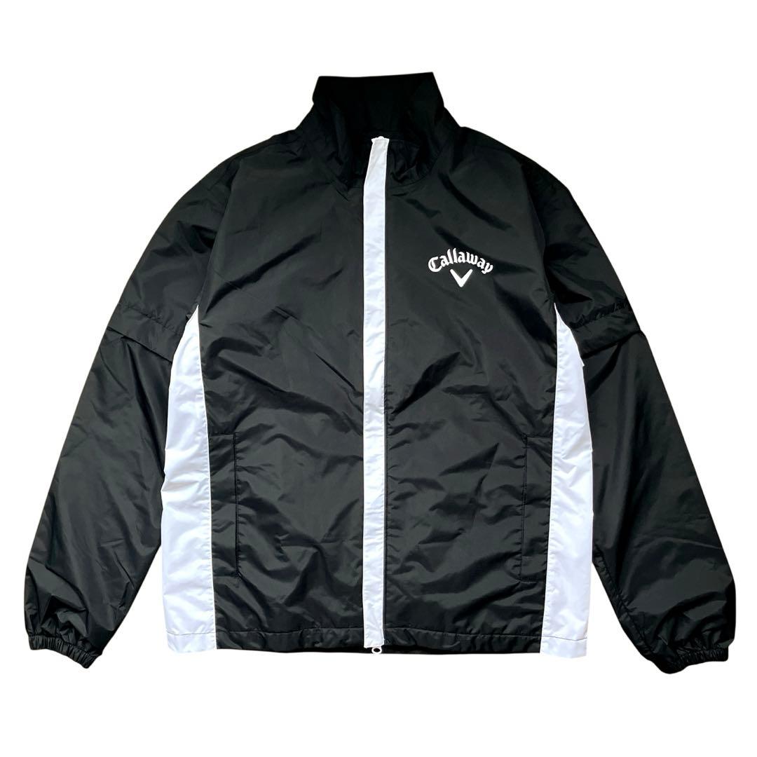 【美品】 Callaway メンズ レインウェア セットアップ S 収納袋付き