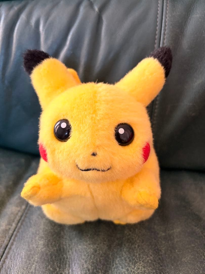 ピカチュウ　ポケモン　ぬいぐるみ　TOMY 初代　当時物
