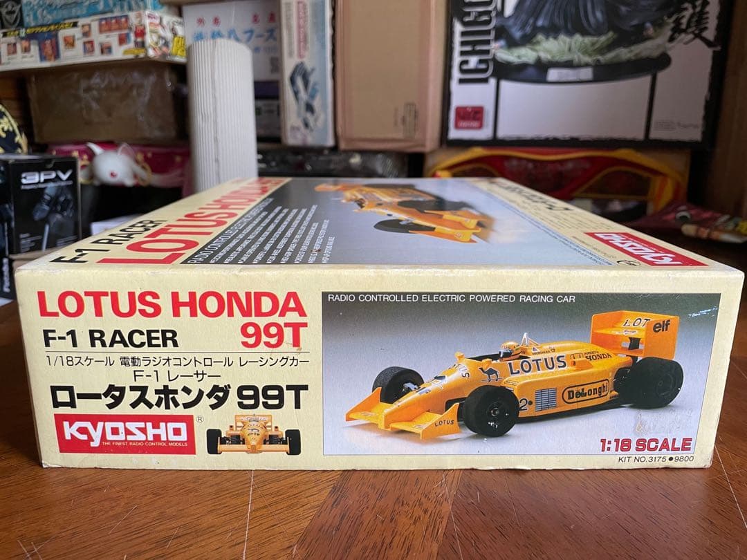 京商 Kyosho 1/18 電動RC F1レーサー ロータス ホンダ 99T