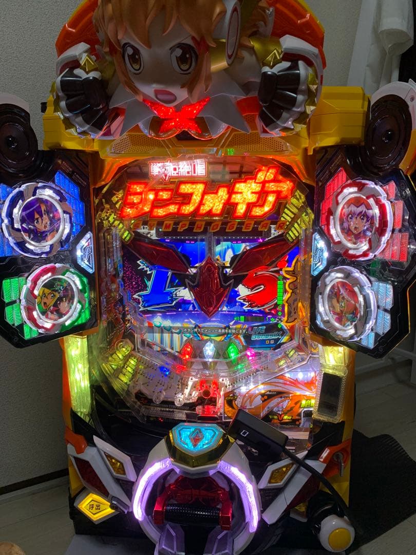 送料込 オート、役物停止加工済み PF戦姫絶唱シンフォギア2 実機