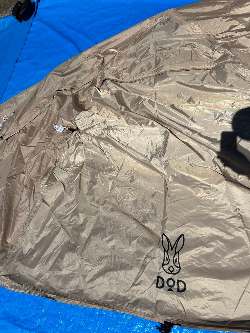 【美品】DOD わがやのテントL タン T5-869-TN