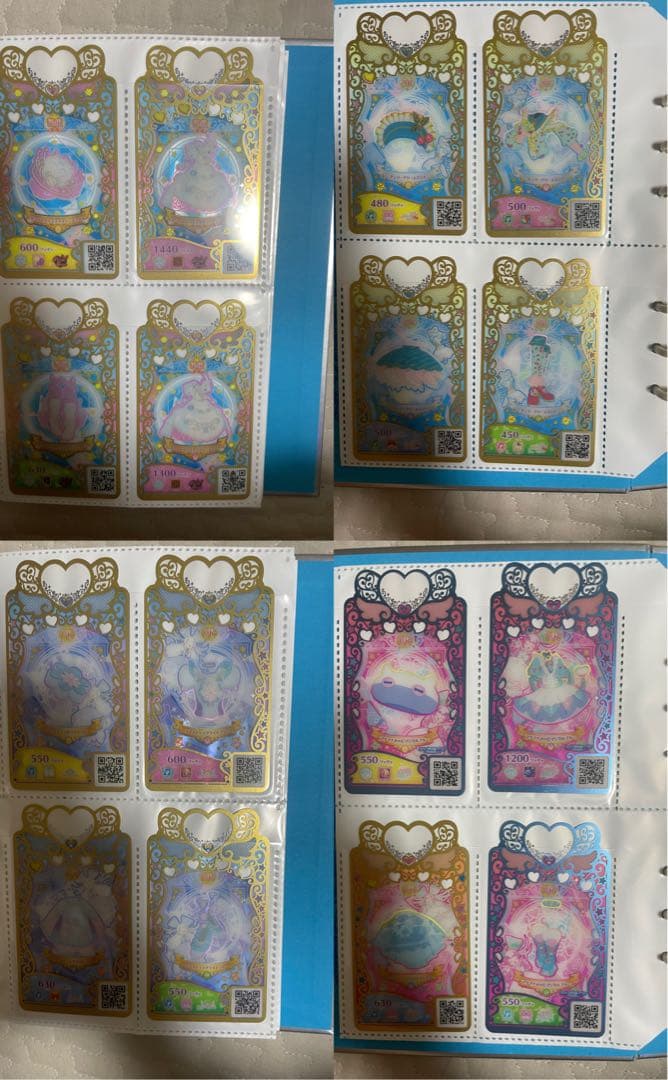 値下げ！ワッチャプリマジ コーデブック　コーデカード119枚つき