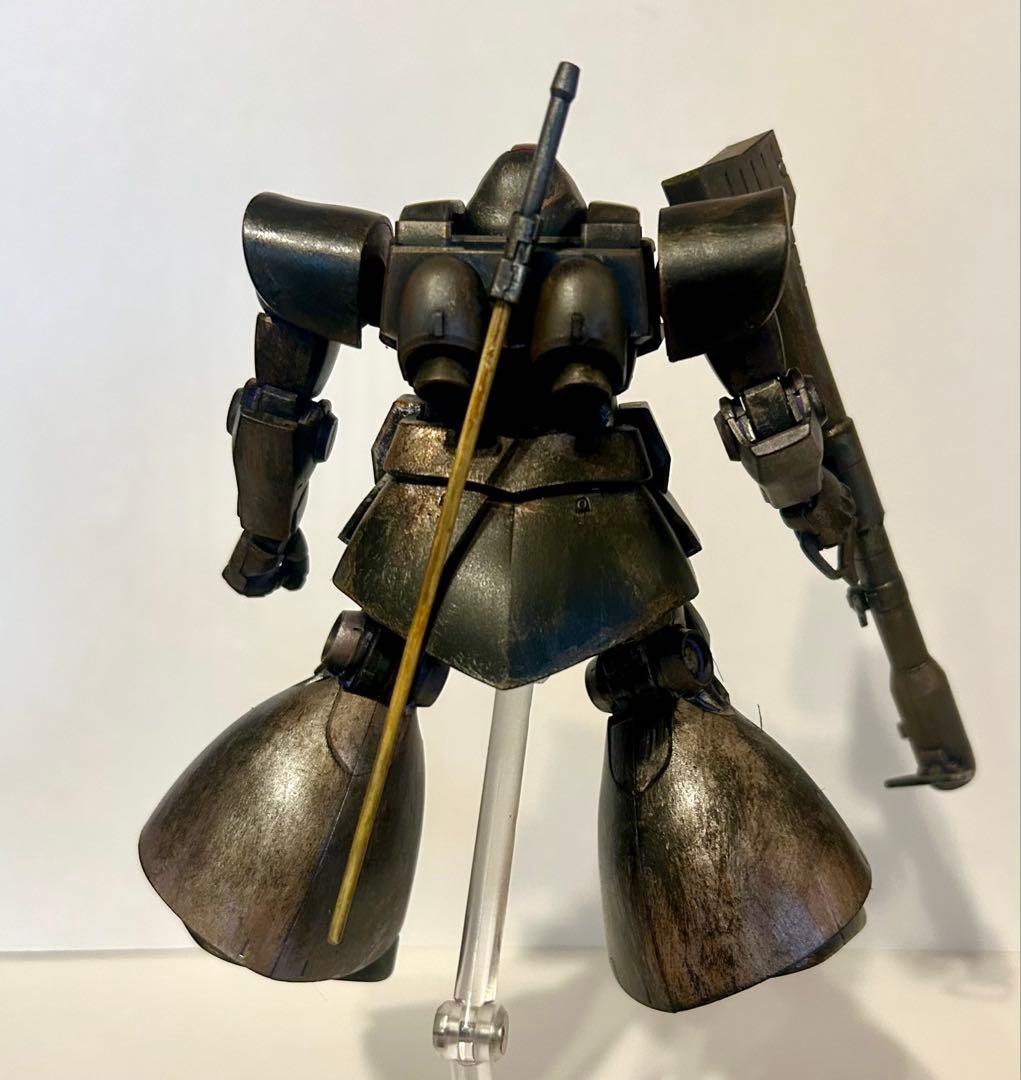 HGUCリック・ドム完成品　汚れ塗装