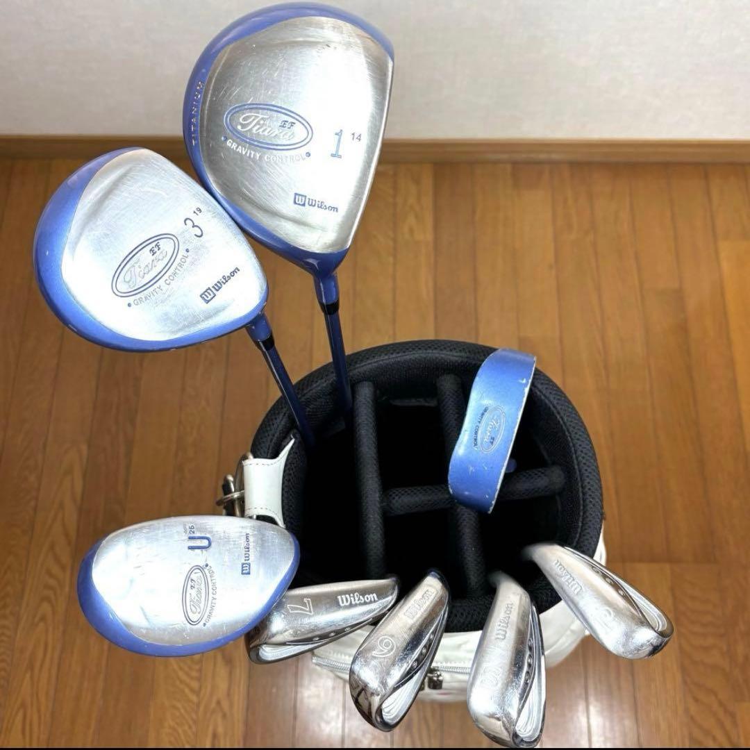 レディースゴルフクラブ 8本 ミエコウエサコ Wilson ゴルフ