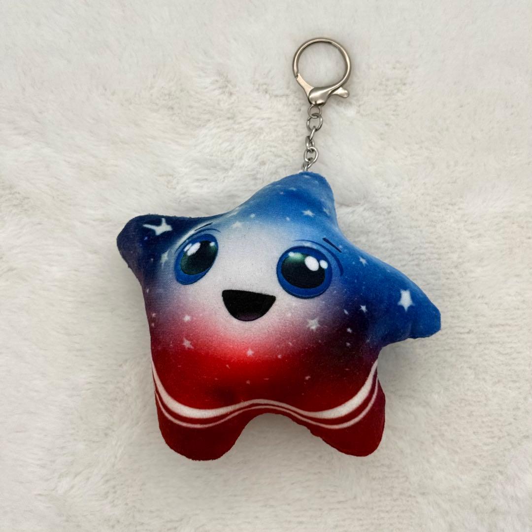 万博 アメリカ館 スパーク　ぬいぐるみキーチェーン 　新品・未使用　サイズ「大」