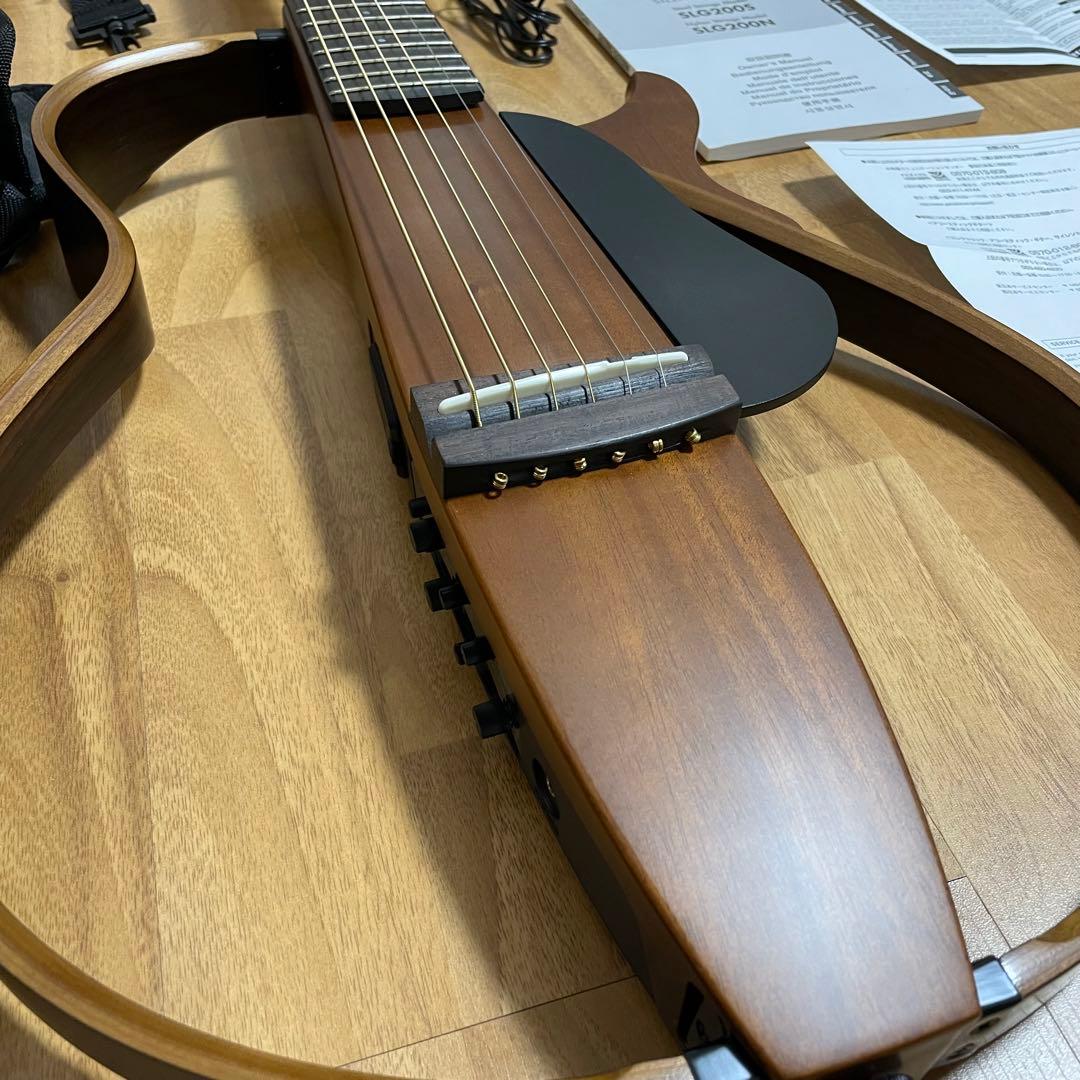 YAMAHA サイレントギター SLG200S NT