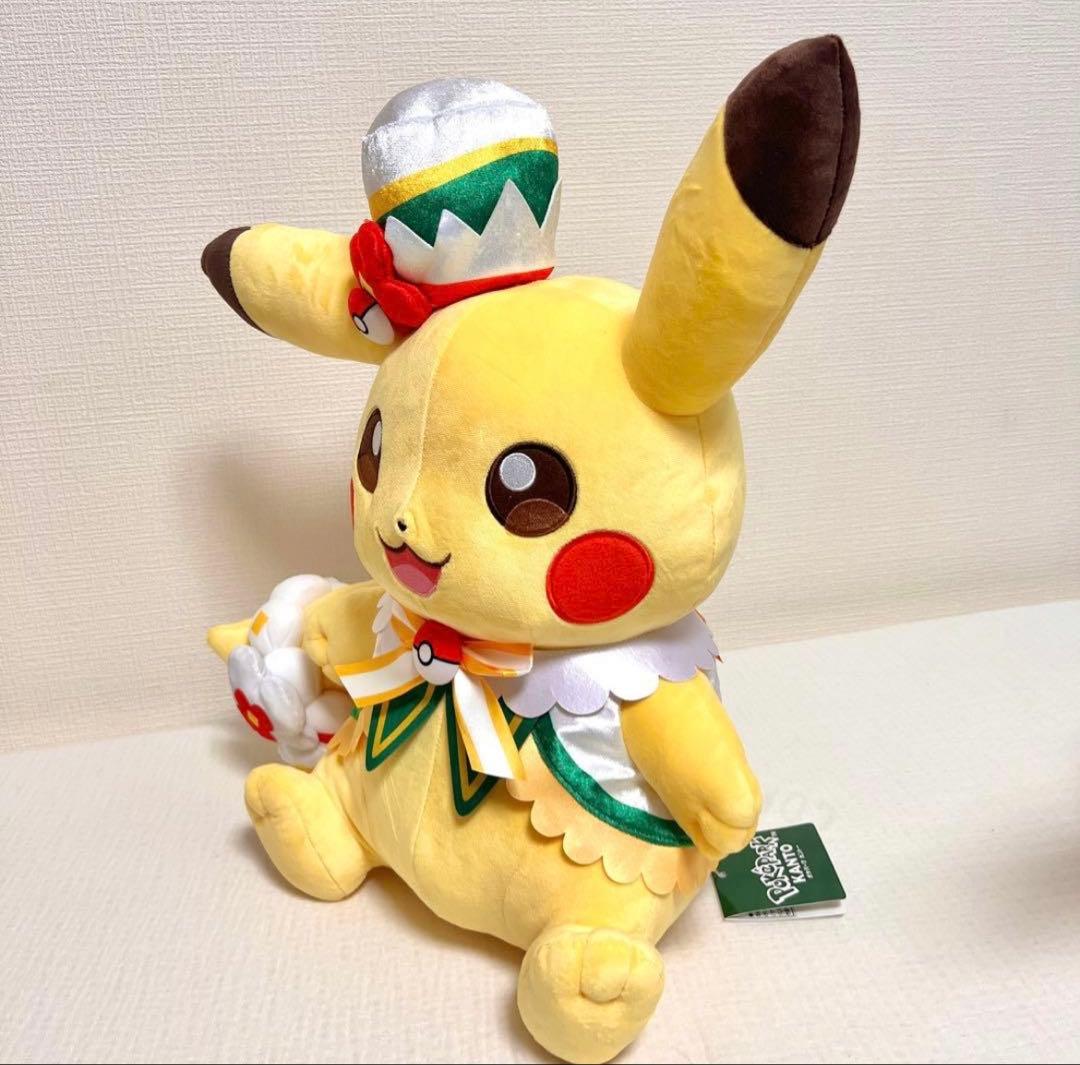ポケパークカントー限定 ぬいぐるみ イーブイ ピカチュウ