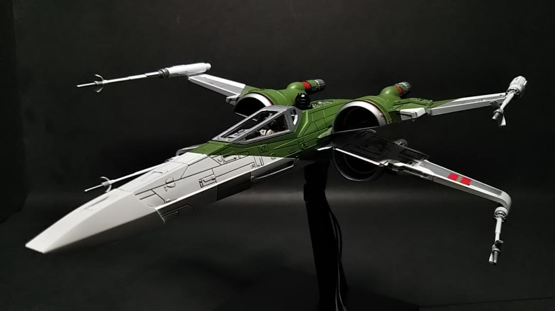 電飾改修　1/72 Xウイング・ファイター 完成品 スカイウォーカーの夜明け
