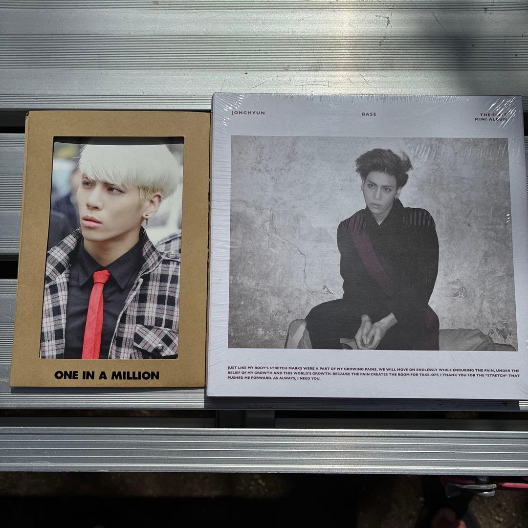 ❻未使用品美品SHINeeジョンヒョンBASE韓国版CD JONGHYUN