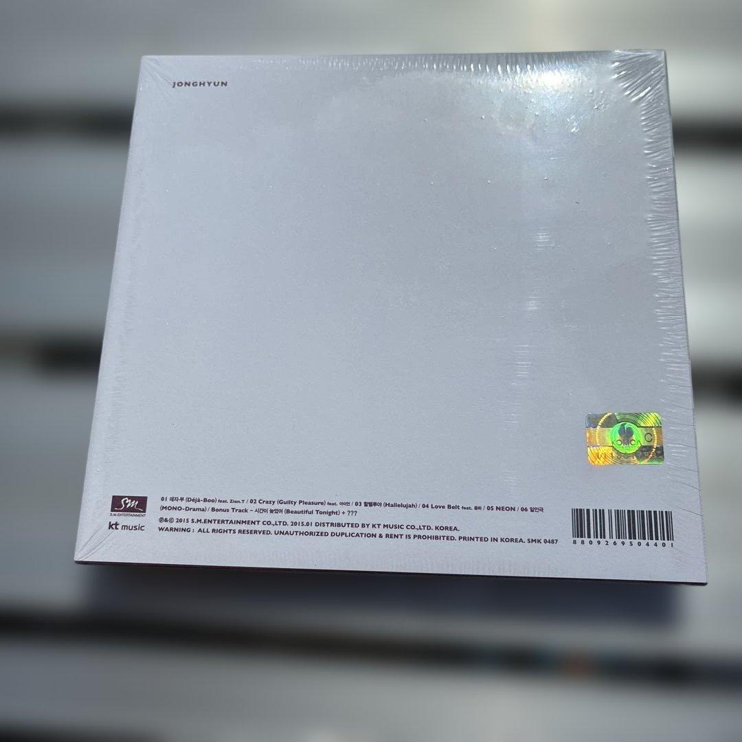 ❻未使用品美品SHINeeジョンヒョンBASE韓国版CD JONGHYUN
