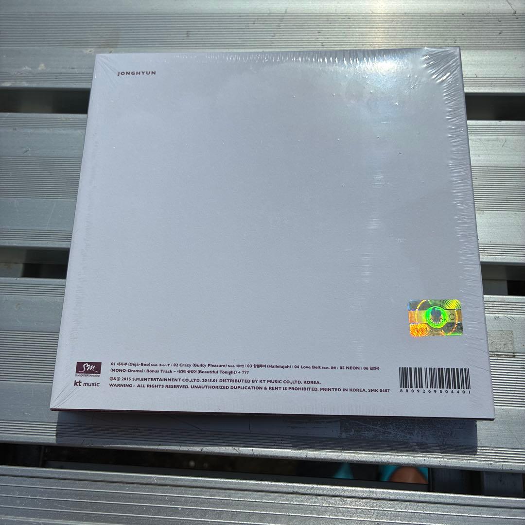 ❻未使用品美品SHINeeジョンヒョンBASE韓国版CD JONGHYUN