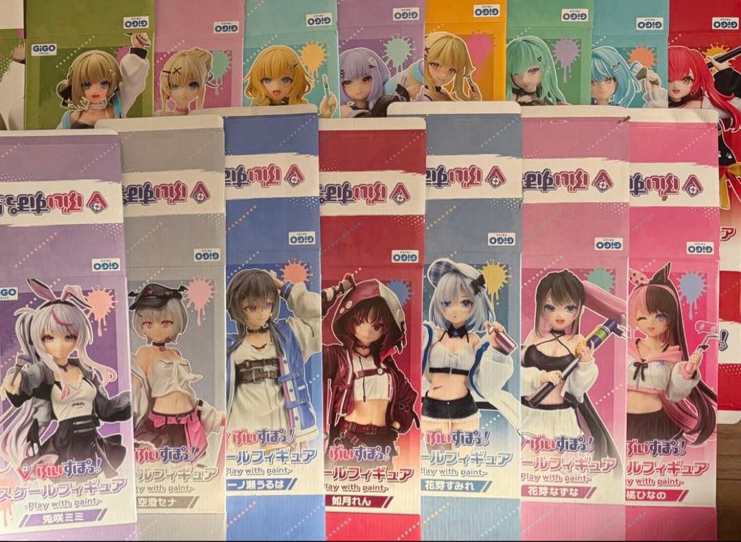 ぶいすぽ　GIGO フィギュア　開封品　まとめ売り