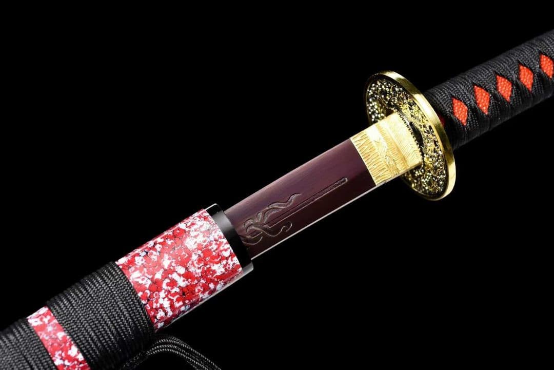 【血パー】古兵器 武具 刀装具 日本刀　模造刀 居合刀 武士道 鑑賞用 美術刀