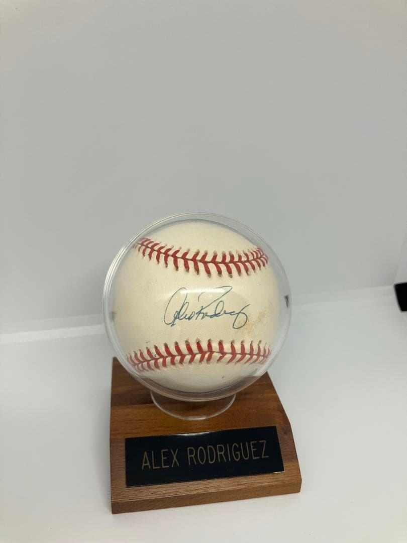 アレックス・ロドリゲス A-Rod 直筆サイン入り公式ボール スコアボード社認定