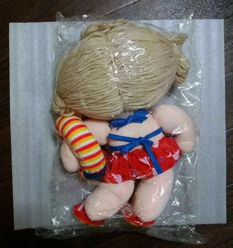 昭和レトロ ぬいぐるみ 毛糸髪 人形