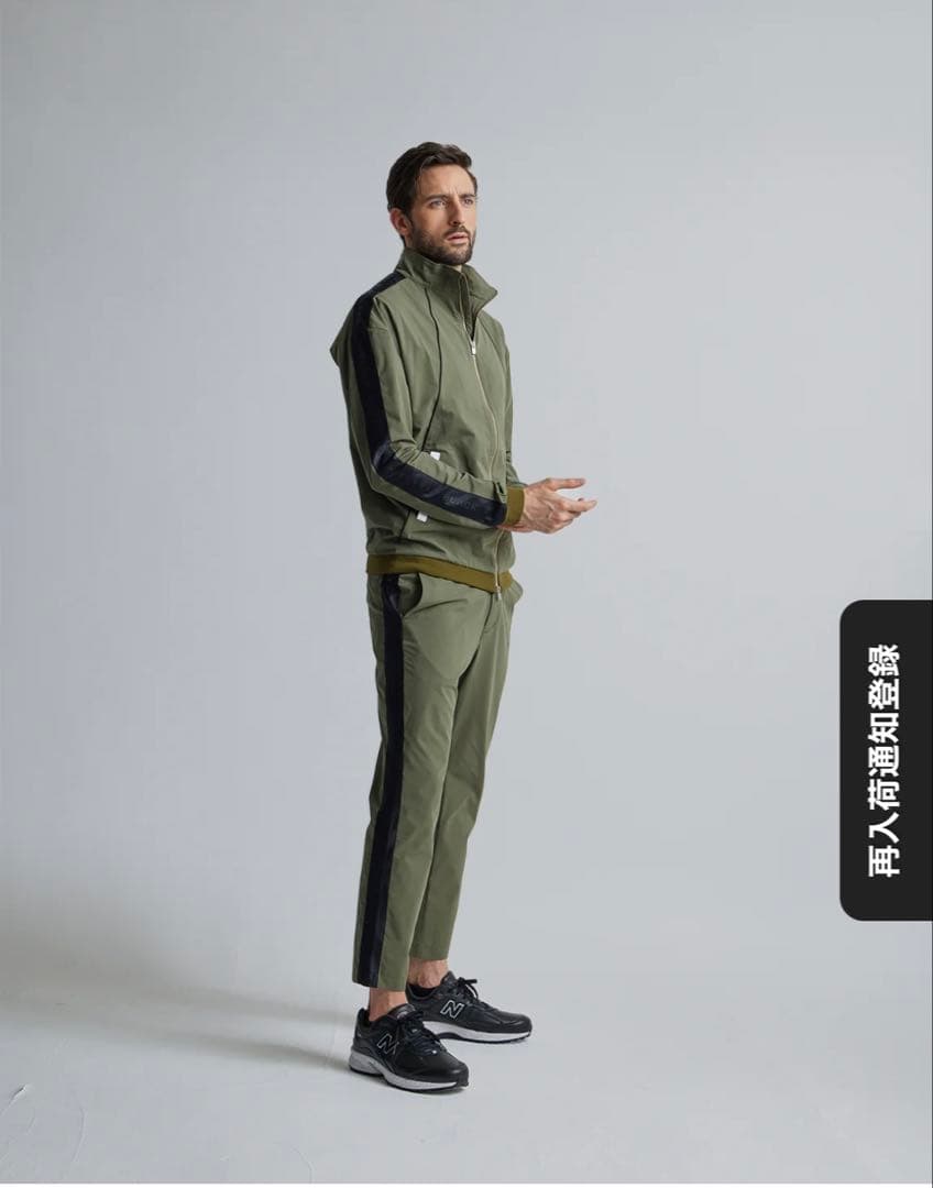 【新品未使用】CRONOS BLACK SIDE LINE PANTS