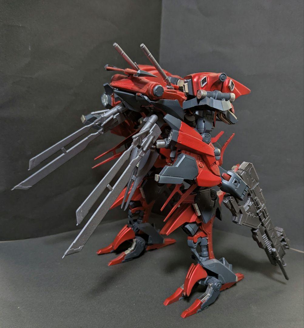 アーマードコア　プラモデル　クラースナヤ　塗装完成品