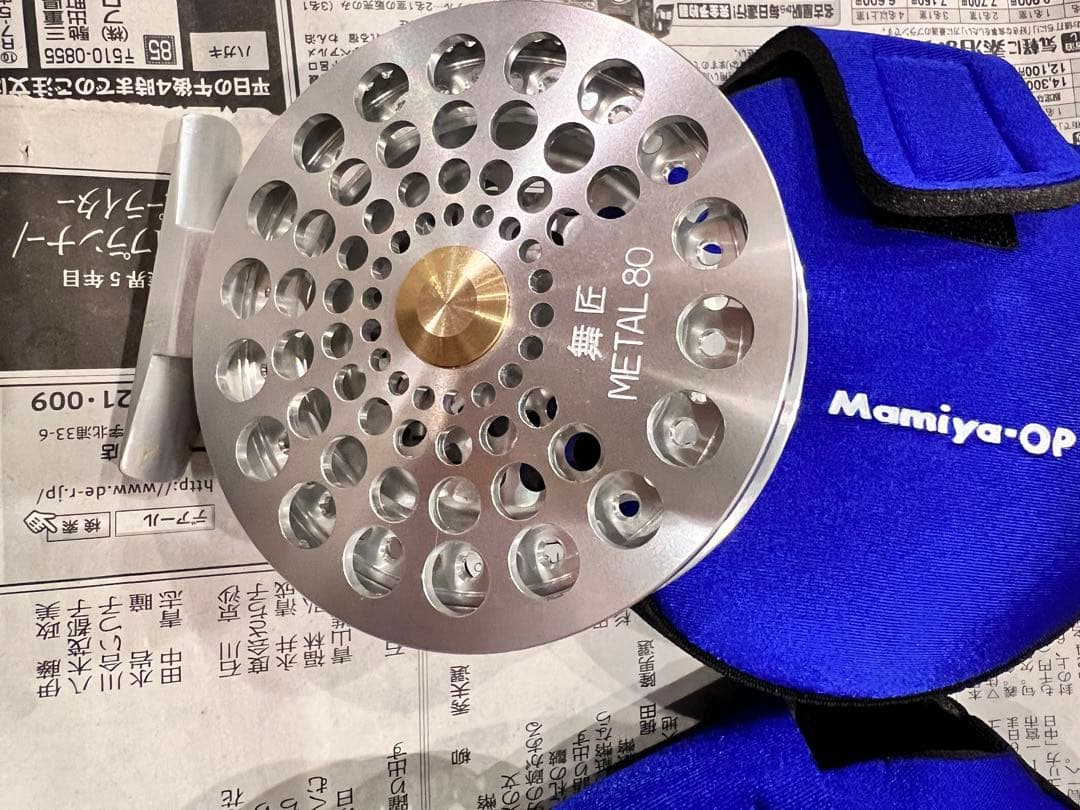 落とし込み　mamiya OP　舞匠メタル80タイコリール 3個セット