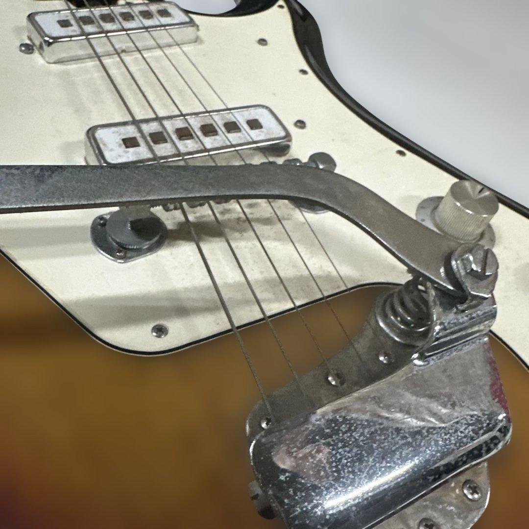 ②Teisco エレキギター ビザールギター ジャンク品