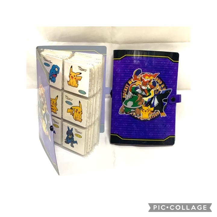 ポケモン　キャラクターデコシール　ポケモンパン　フォルダー2冊付