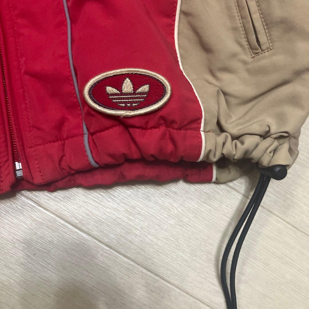 【レア】ヴィンテージ　90s ドローコード　adidas　スノーボードウェア