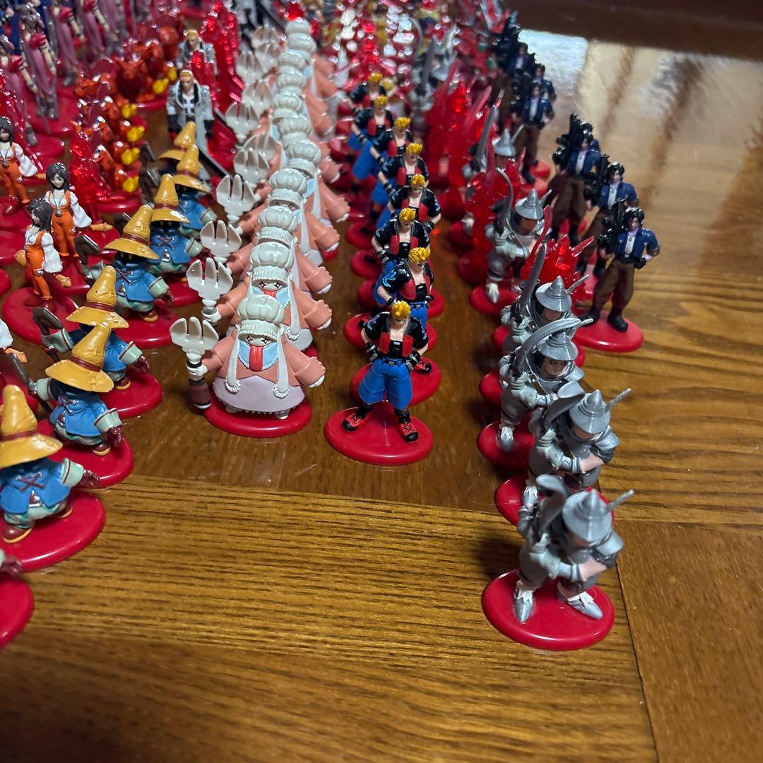 コカコーラ　ファイナルファンタジー FF フィギュア セット　レトロ
