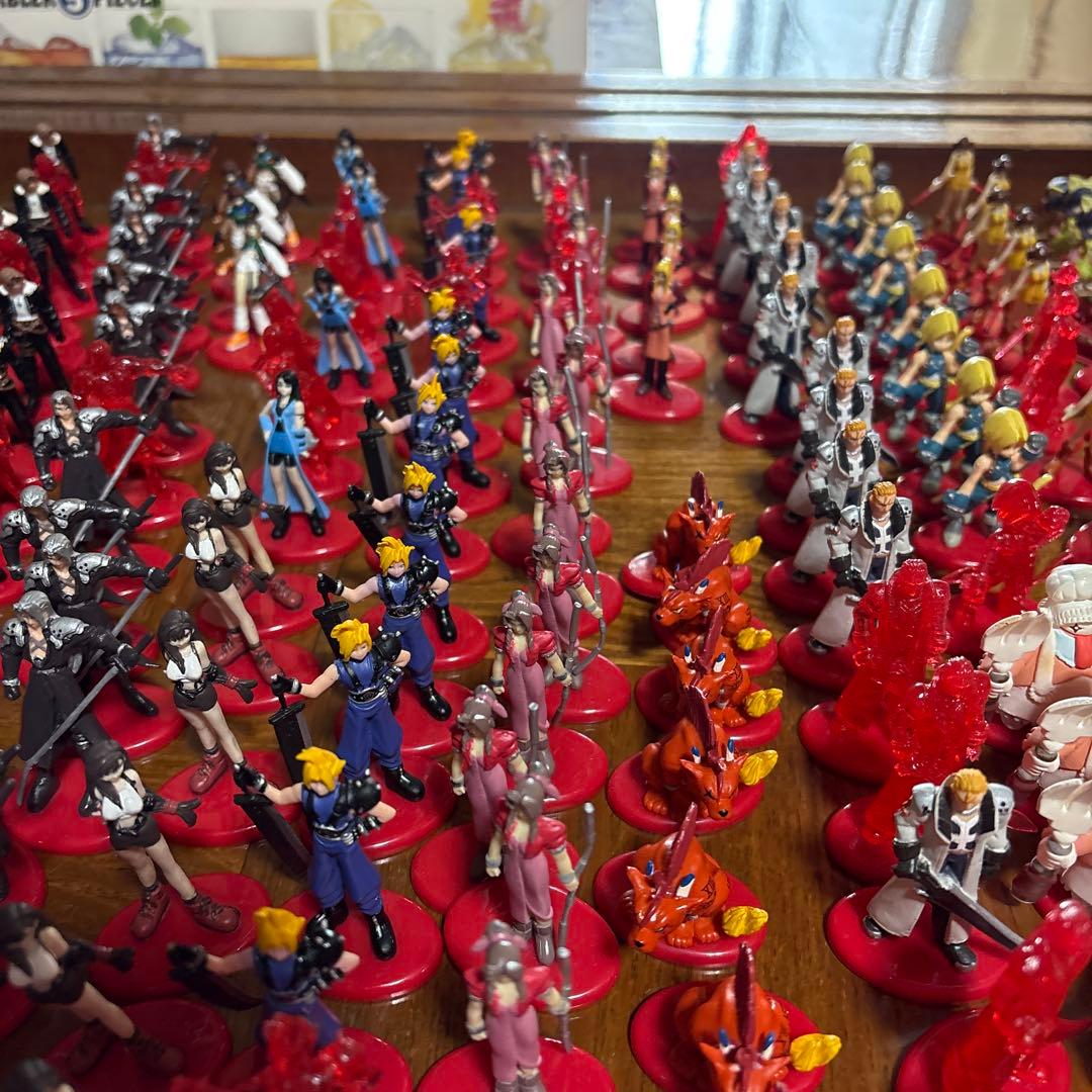 コカコーラ　ファイナルファンタジー FF フィギュア セット　レトロ